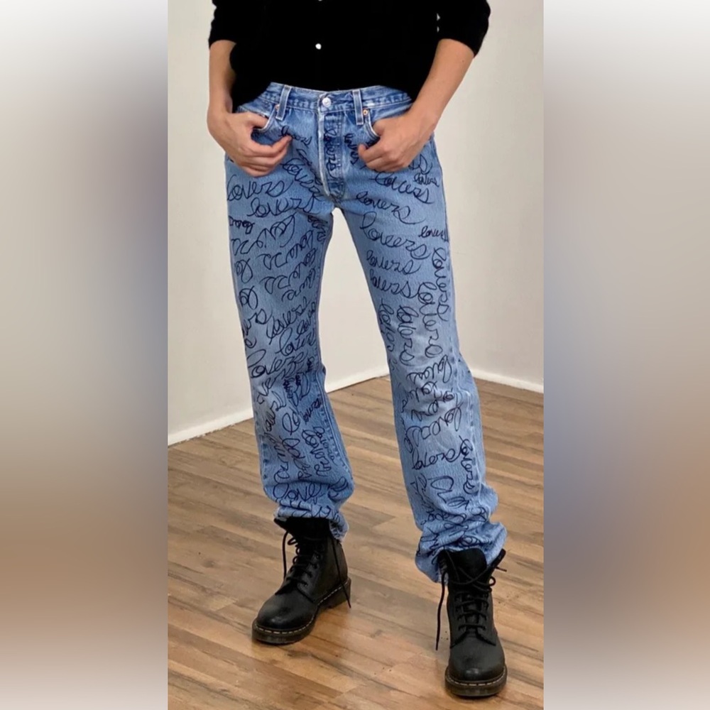 Levi’s “lovers” Rialto jeans project jeans